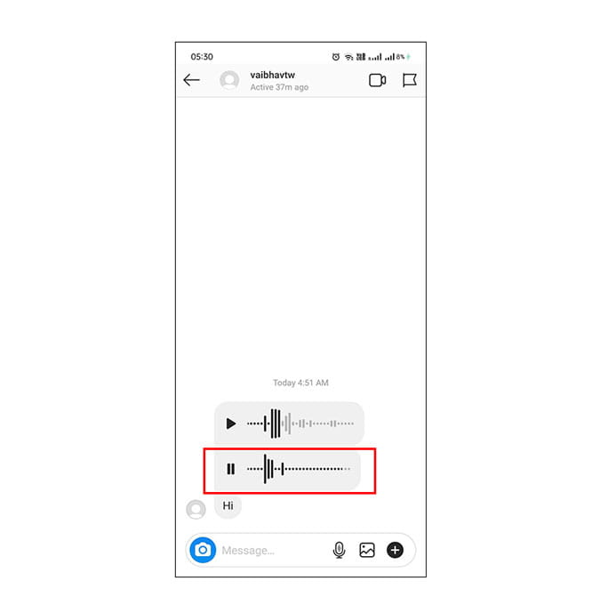 صورة لـ كيفية تنزيل الرسائل الصوتية على Instagram | 17_1-XCDJFhgs-DzTechs