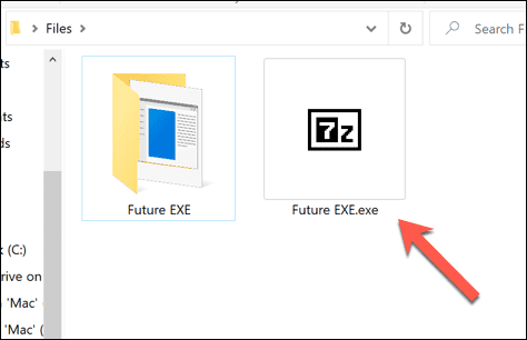 صورة لـ ما هو الملف القابل للتنفيذ وكيفية إنشاء واحد | 7Zip-Created-Archive-DzTechs