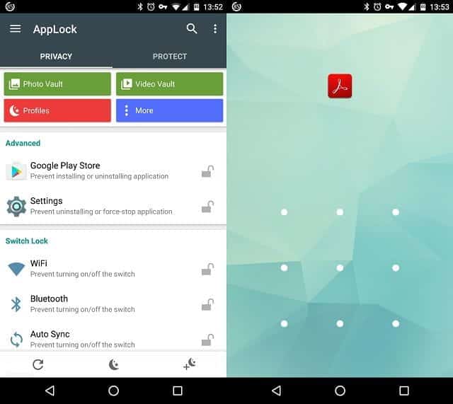 صورة لـ أفضل تطبيقات Android التي تحمي خصوصيتك وأمانك | AppLock_Screenshot-2UG5sfgs-DzTechs