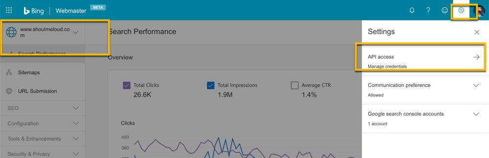 صورة لـ كيفية استخدام إضافة Bing WordPress للفهرسة الفورية على محرك بحث Bing | Bing_webmaster_API-FNcWmhgs-DzTechs