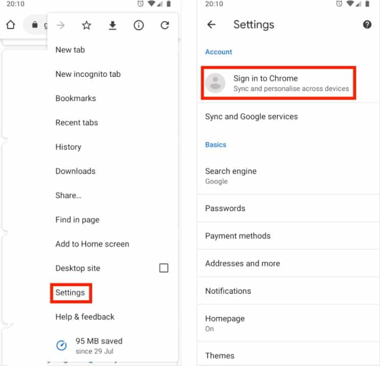 صورة لـ كيفية نقل علامات تبويب المتصفح بين الهاتف الذكي والكمبيوتر الشخصي | Chrome2BSync-DzTechs