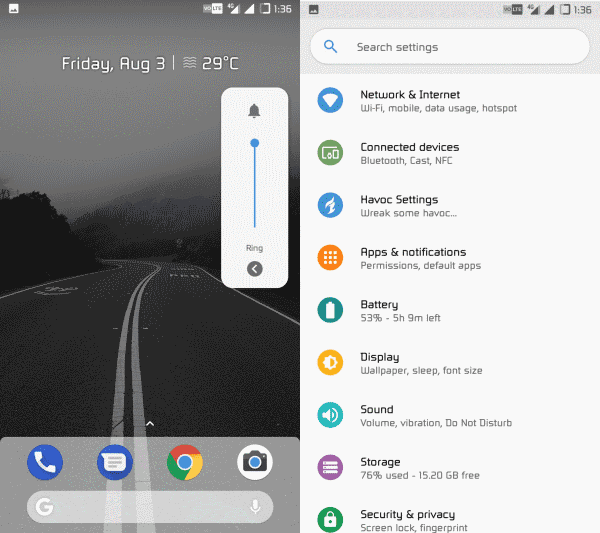 صورة لـ أفضل رومات Android المُخصصة لعام 2023 والتي يجب أن تجربها | HavocOS_Custom_ROM_Download-GBhzNfgs-DzTechs
