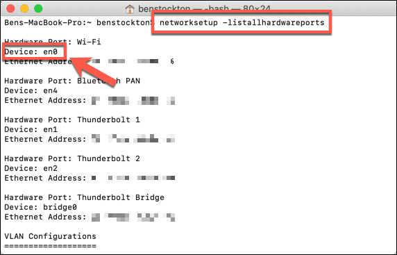 صورة لـ ما هي مدة تأجير DHCP وهل يجب تغييرها؟ | Mac-Networksetup-Terminal-DzTechs