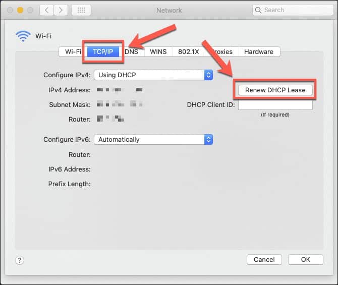 صورة لـ ما هي مدة تأجير DHCP وهل يجب تغييرها؟ | Mac-Renew-DHCP-Lease-1-DzTechs
