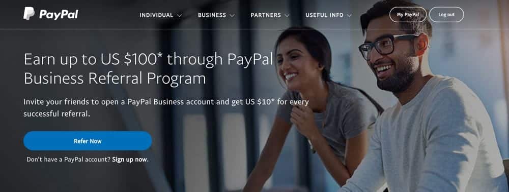 صورة لـ برنامج إحالة PayPal: اكسب ما يصل إلى 100 دولار عن طريق دعوة مُستخدمين آخرين | PayPal_referral-4fiimhgs-DzTechs