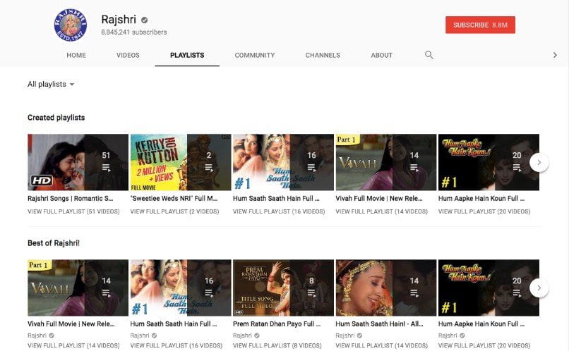 صورة لـ أفضل المواقع المجانية لمشاهدة الأفلام الهندية عبر الإنترنت من الناحية القانونية | Rajshri-b6NANfgs-DzTechs