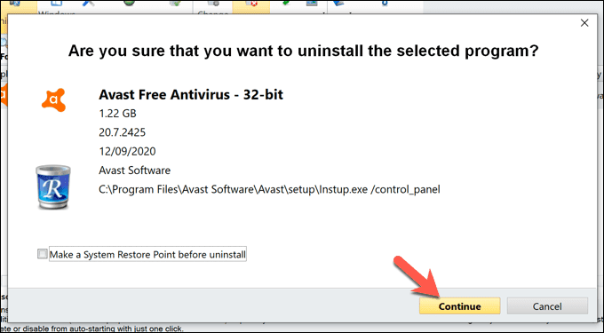 صورة لـ كيفية إلغاء تثبيت Avast على نظام التشغيل Windows 10 | Revo-Remove-Avast-Confirm-DzTechs