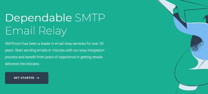 صورة لـ أفضل خدمات SMTP الموثوقة للتعامل مع تسليم البريد | SMTPcom-jopIAfgs-DzTechs