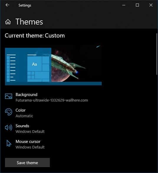 صورة لـ كيفية تخصيص Windows 10: الدليل الكامل | Theme-Options-DzTechs
