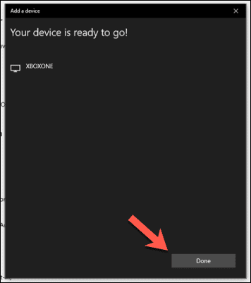 صورة لـ كيفية توصيل جهاز Xbox بجهاز كمبيوتر يعمل بنظام Windows | Windows-Add-Xbox-Confirm-DzTechs