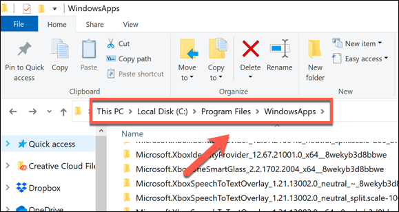 صورة لـ ما هي عملية Yourphone.Exe في نظام التشغيل Windows 10 (وهل يجب عليك إيقافها) | Windows-Explorer-WindowsApps-Folder-DzTechs