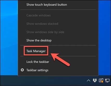 صورة لـ ما هي عملية Yourphone.Exe في نظام التشغيل Windows 10 (وهل يجب عليك إيقافها) | Windows-Launch-Task-Manager-DzTechs