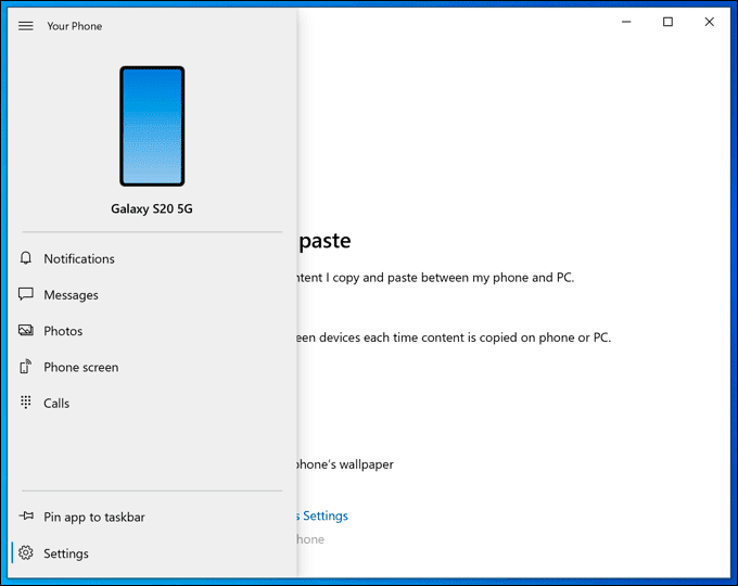 صورة لـ ما هي عملية Yourphone.Exe في نظام التشغيل Windows 10 (وهل يجب عليك إيقافها) | Your-Phone-App-DzTechs