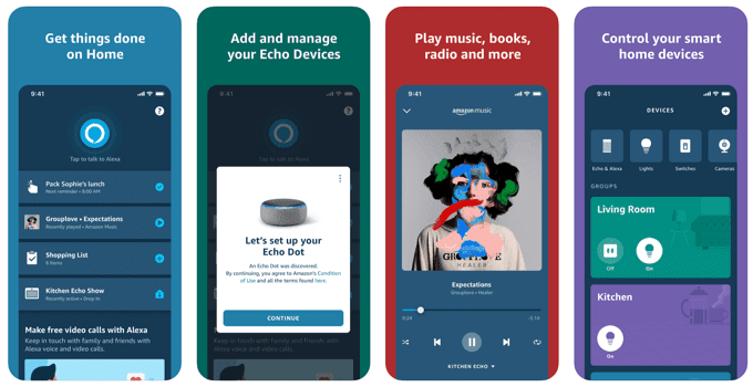 صورة لـ كيفية إعداد تطبيق Amazon Alexa | alexa-app-1-min-DzTechs