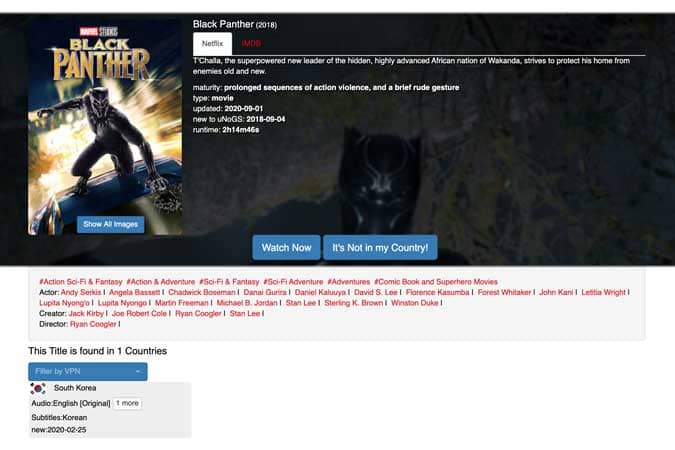 صورة لـ كيفية مشاهدة فيلم Black Panther على Netflix الآن | bp-wgvhnfgs-DzTechs
