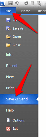 صورة لـ كيفية تحويل مستند Word إلى PDF بعدة طرق | convert-word-document-to-pdf-file-save-and-send-DzTechs