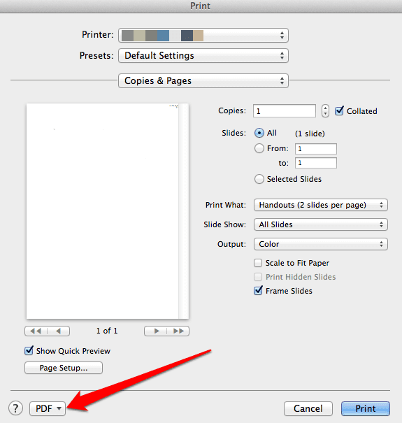صورة لـ كيفية تحويل مستند Word إلى PDF بعدة طرق | convert-word-document-to-pdf-mac-pdf-dropdown-DzTechs