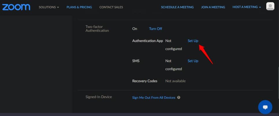 صورة لـ كيفية تمكين المصادقة الثنائية على Zoom باستخدام تطبيق 2FA المُفضل لديك | enable-2fa-in-zoom-3-DzTechs