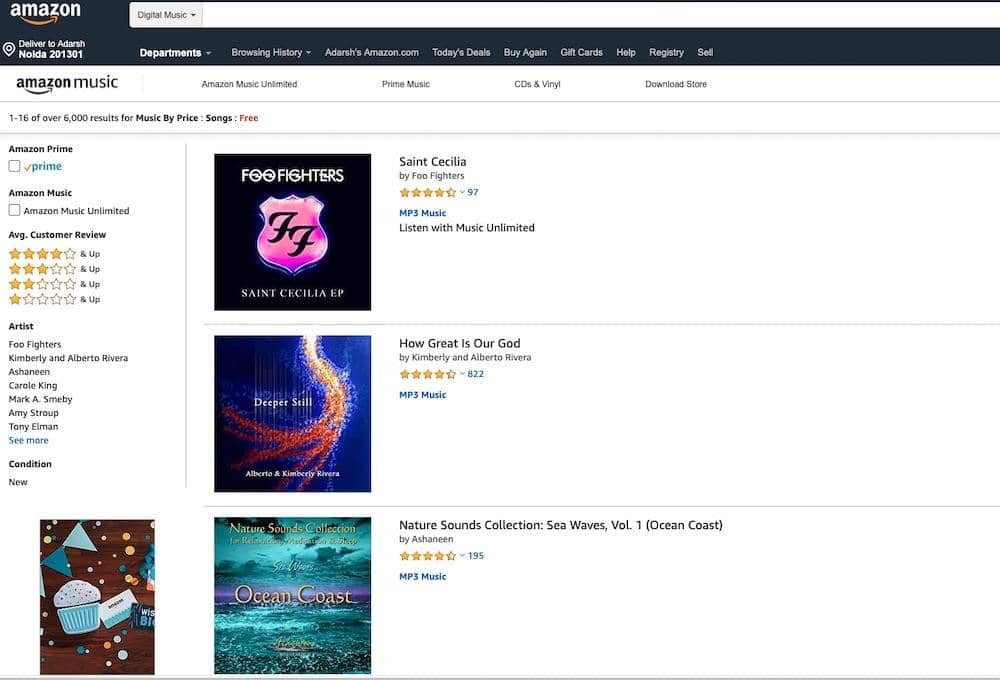 صورة لـ أفضل مواقع الموسيقى المجانية لتنزيل الأغاني بشكل قانوني | free_music_on_amazon_web_store-YLYKNfgs-DzTechs