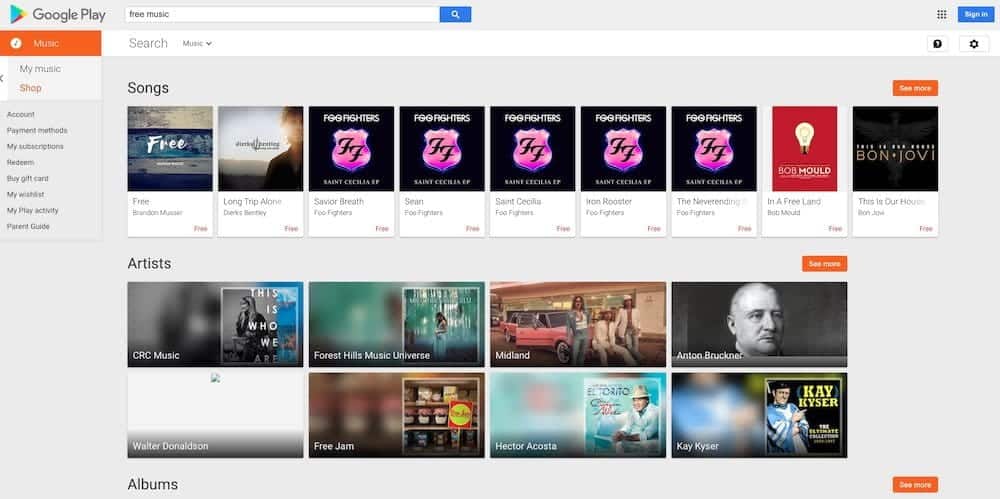 صورة لـ أفضل مواقع الموسيقى المجانية لتنزيل الأغاني بشكل قانوني | free_music_on_google_play_store-0M8JNfgs-DzTechs