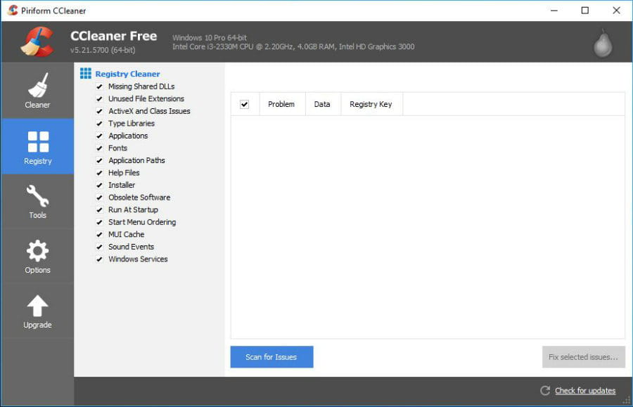 صورة لـ أفضل أدوات تنظيف السجل المجانية لنظام التشغيل Windows | free_registry_cleaner1-TaQoMfgs-DzTechs