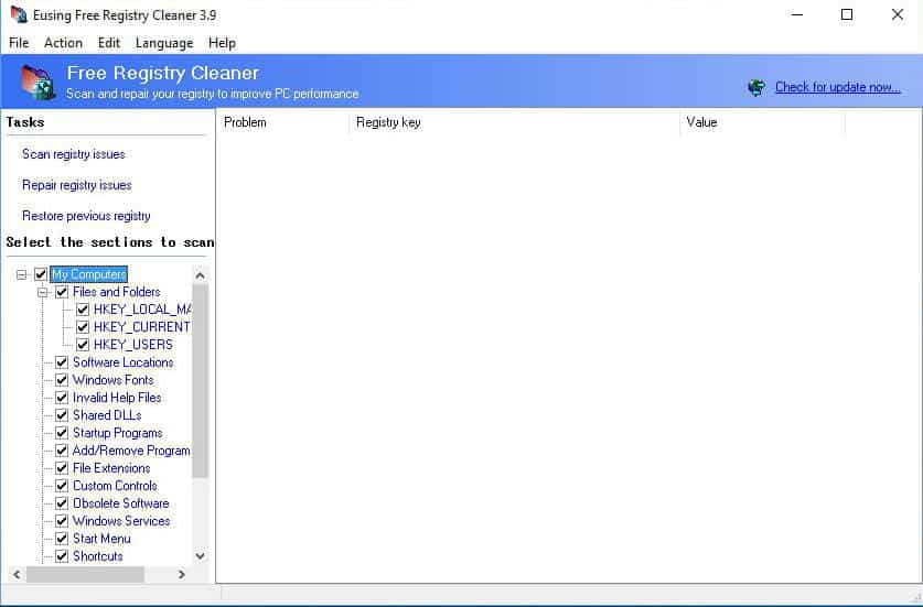 صورة لـ أفضل أدوات تنظيف السجل المجانية لنظام التشغيل Windows | free_registry_cleaner8-IlQoMfgs-DzTechs