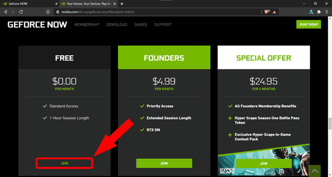 صورة لـ كيف الوصول إلى Nvidia GeForce Now في البلدان غير المدعومة | free_tier_gfn-F8Dq2ggs-DzTechs