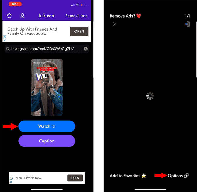 صورة لـ كيفية تنزيل مقاطع فيديو Reels من Instagram على جميع المنصات | options-kAbwdfgs-DzTechs