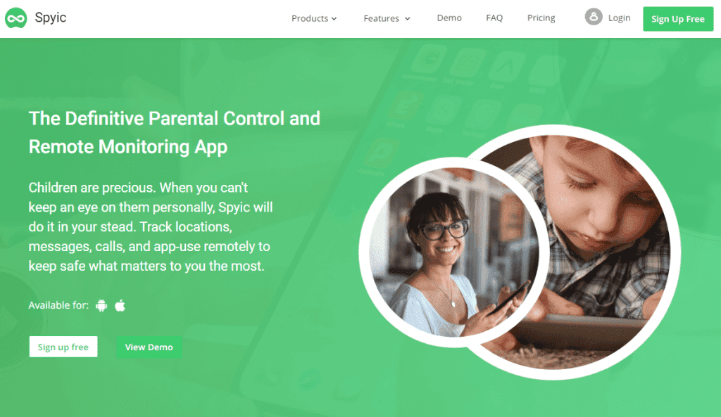صورة لـ أفضل تطبيقات التجسس لنظام Android و iOS لتتبع تفاصيل كل شيء | spyic_homepage_1024x593-UKPzCfgs-DzTechs