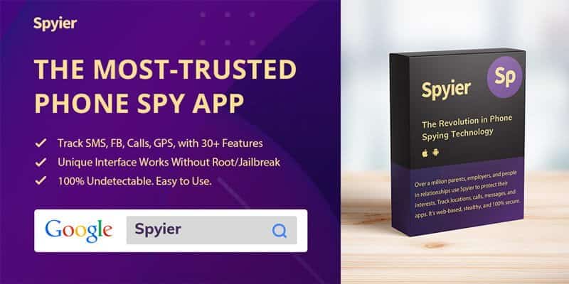 صورة لـ أفضل تطبيقات التجسس لنظام Android و iOS لتتبع تفاصيل كل شيء | spyier_banner-VLLzCfgs-DzTechs