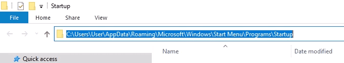 صورة لـ مجلد بدء تشغيل Windows 10 لا يعمل؟ نصائح استكشاف الأخطاء وإصلاحها لتجربتها | startup-folder-DzTechs