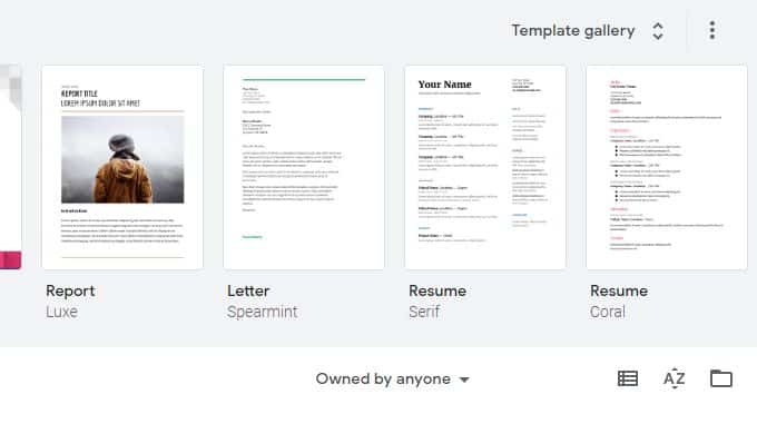 صورة لـ كيفية استخدام مُحرّر مستندات Google: دليل المبتدئين الكامل | template-gallery-DzTechs