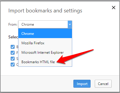 صورة لـ كيفية نقل الإشارات المرجعية من وإلى جميع المتصفحات الرئيسية | transfer-bookmarks-to-from-major-browsers-opera-favorites-bookmarks-html-DzTechs