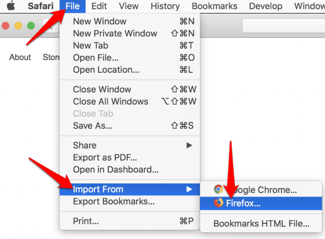 صورة لـ كيفية نقل الإشارات المرجعية من وإلى جميع المتصفحات الرئيسية | transfer-bookmarks-to-from-major-browsers-safari-import-from-browser-DzTechs