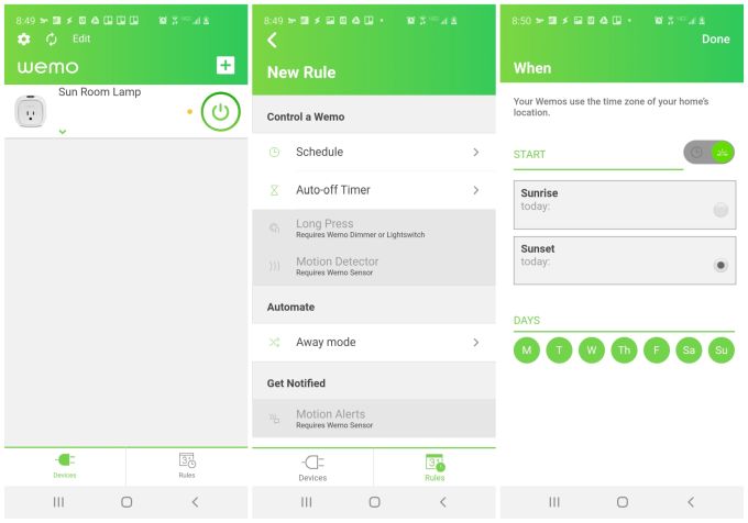 صورة لـ كيفية أتمتة الأشياء المُملة – 6 طرق لجعل الحياة بسيطة | wemo-schedule-DzTechs