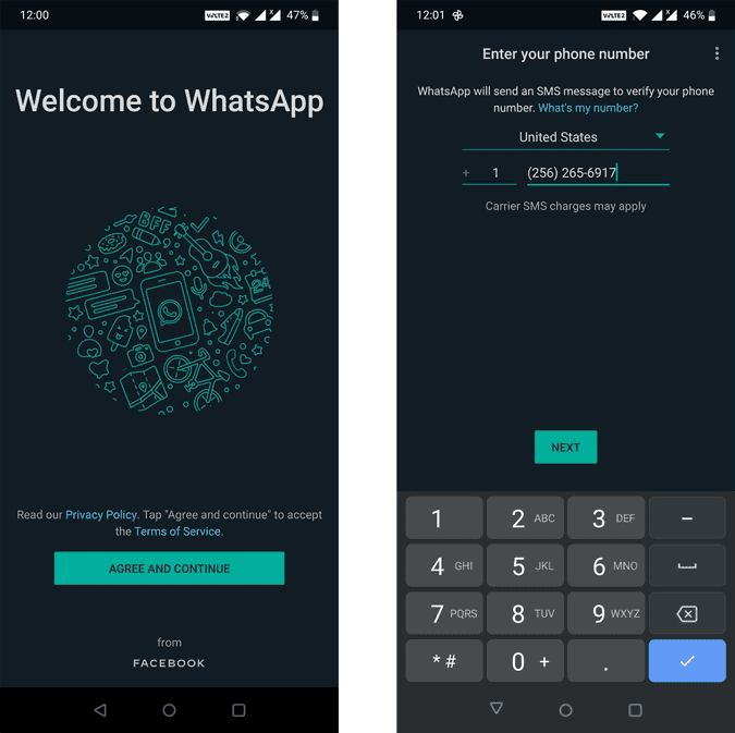 صورة لـ كيفية إنشاء حساب Whatsapp بدون رقم الهاتف | whatsapp-S7OI1ggs-DzTechs