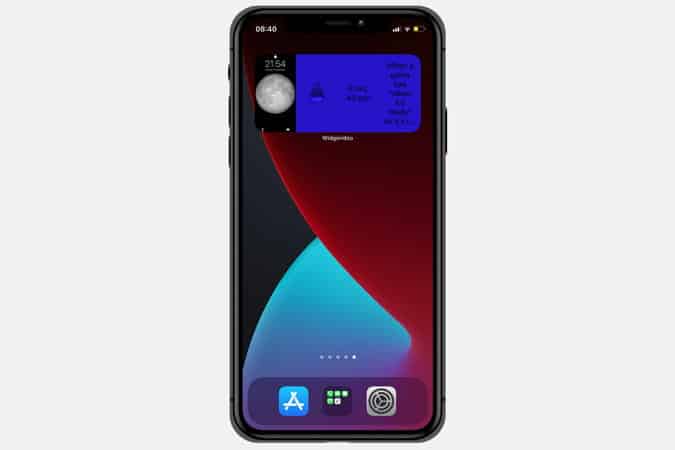 صورة لـ أفضل تطبيقات أدوات الشاشة الرئيسية لنظام iOS 14 | widgeridoo-tuapFhgs-DzTechs