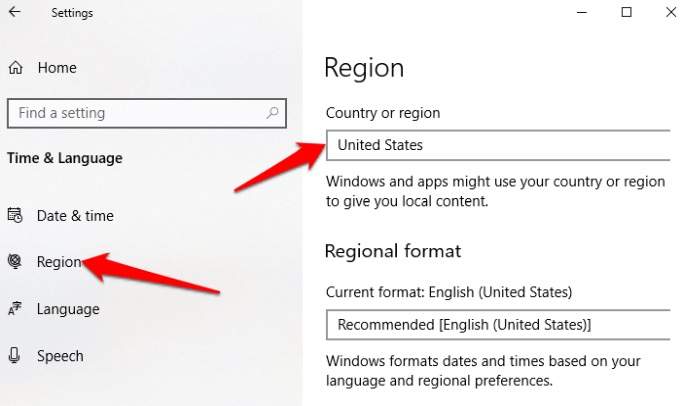 صورة لـ ماذا تفعل إذا لم يفتح Microsoft Store في نظام التشغيل Windows 10 | windows-store-not-opening-date-time-region-DzTechs