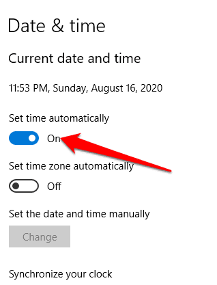 صورة لـ ماذا تفعل إذا لم يفتح Microsoft Store في نظام التشغيل Windows 10 | windows-store-not-opening-set-time-automatically-DzTechs