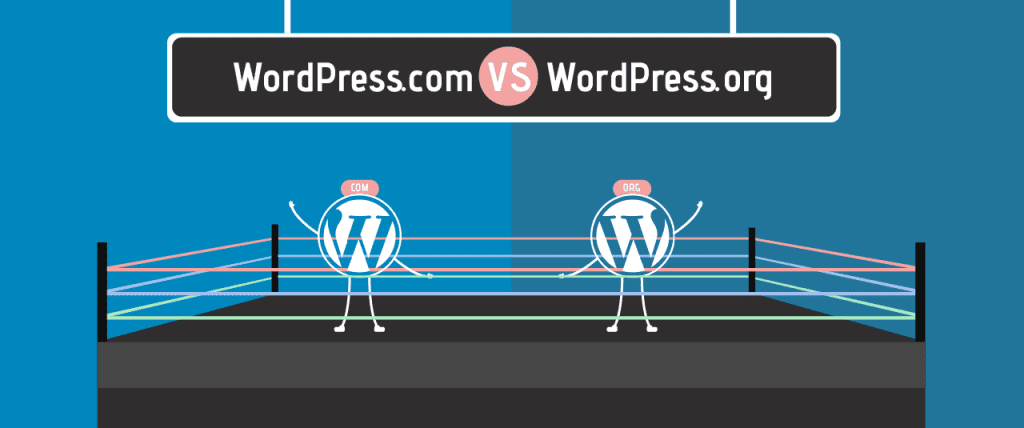 صورة لـ مقارنة بين WordPress.com و WordPress.org: ما الفرق؟ أيهما يجب أن تستخدم؟ | wordpress.com_vs_wordpress.org__1024x428-FstTmhgs-DzTechs
