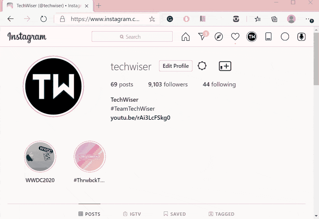 صورة لـ كيفية تنزيل جميع صور Instagram دفعة واحدة على Chrome و الهاتف | 13KSI7L0oCZduyHBjYcamzg-DzTechs