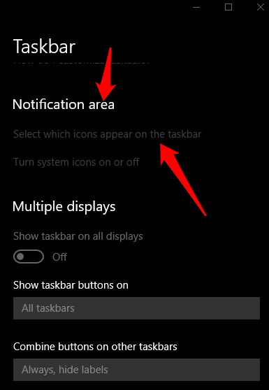 صورة لـ كيفية إصلاح علبة النظام أو الأيقونات المفقودة في Windows 10 | 16BRYHbME5SSX2rX8umwcrw-DzTechs