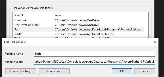 صورة لـ كيفية إضافة Python إلى متغير Windows PATH | 18_P3lr0afuAVwBF83gokOQ-DzTechs