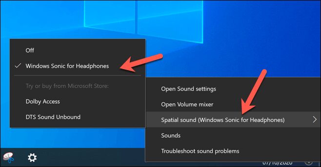 صورة لـ كيفية إعداد Windows Sonic لسماعات الرأس على نظام التشغيل Windows 10 | 19XCT4tmfL9P-1VVksVehEA-DzTechs