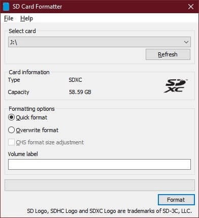 صورة لـ كيفية تهيئة بطاقة SD على نظام التشغيل Windows 10 | 1EArP2BqDKFpGELmS_kIUbw-DzTechs
