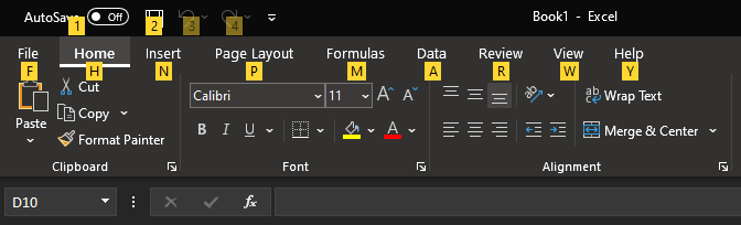 صورة لـ كيفية إنشاء اختصارات لوحة مفاتيح مخصصة في Microsoft Excel | 1GHzNVN6Oxyuqmd-_sCeGfA-DzTechs