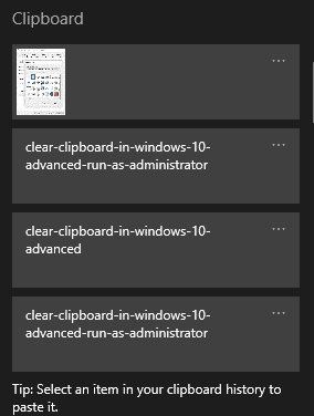 صورة لـ كيفية مسح الحافظة في Windows 10 | 1GfcdmqfNlgBp3MOYG14BYQ-DzTechs