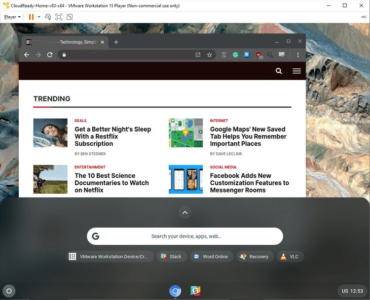 صورة لـ كيفية تثبيت نظام التشغيل Chrome في جهاز افتراضي | 1IgqI8715o5SGRpTdF2Z8Ww-DzTechs