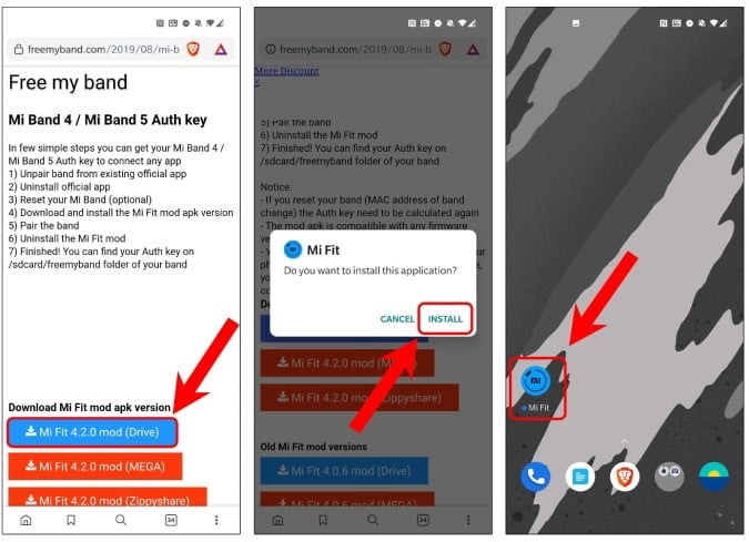 صورة لـ كيفية استخدام سوار Mi Band 5 بدون تطبيق Mi Fit | 1Lon6zTwffQs8hv1r04BsXw-DzTechs
