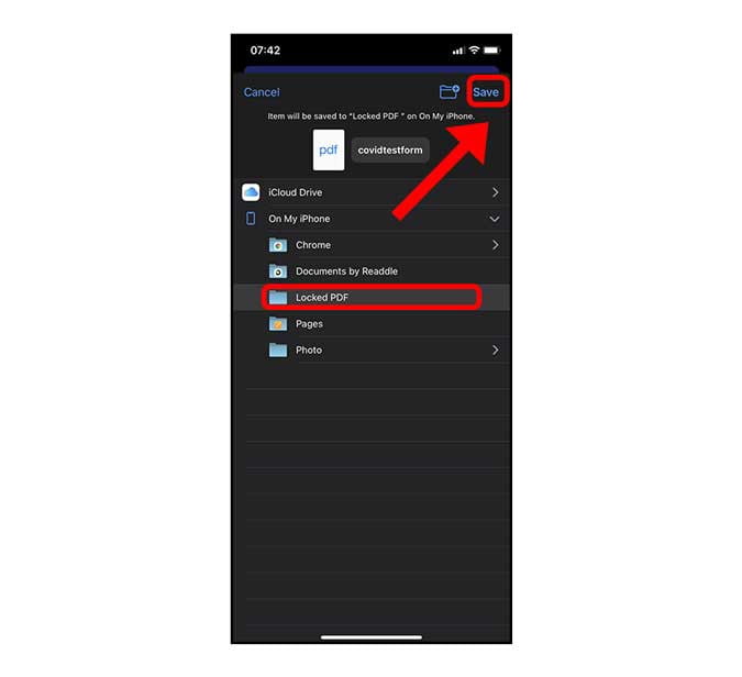 صورة لـ كيفية حماية ملفات PDF بكلمة مرور على iPhone | 1i4wkJXsmSd3k7qS6mt9Grg-DzTechs
